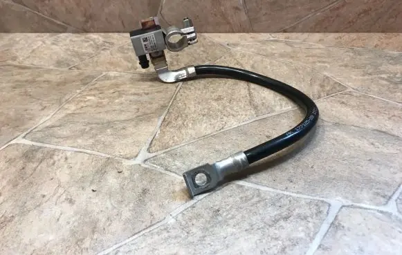BMW 1 F20 F21 Negative earth cable (battery) 7631109
