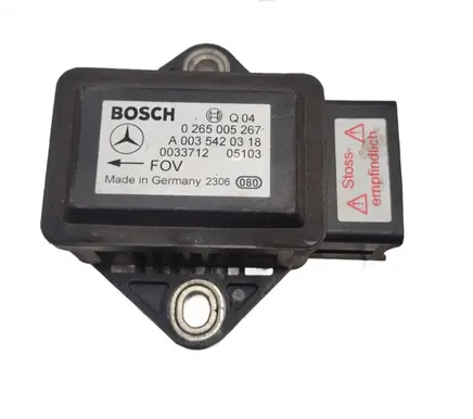 Mercedes-Benz A W169 ESP acceleration yaw rate sensor 0265005267 0033712 A0035420318