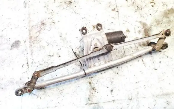 Opel Astra G Front wiper linkage and motor