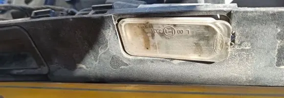 Ford Mondeo MK IV Number plate light Pilka