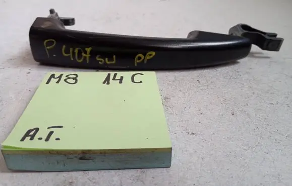 Peugeot 407 Front door exterior handle