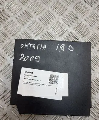 Skoda Octavia Mk2 (1Z) Comfort/convenience module 1K0937087