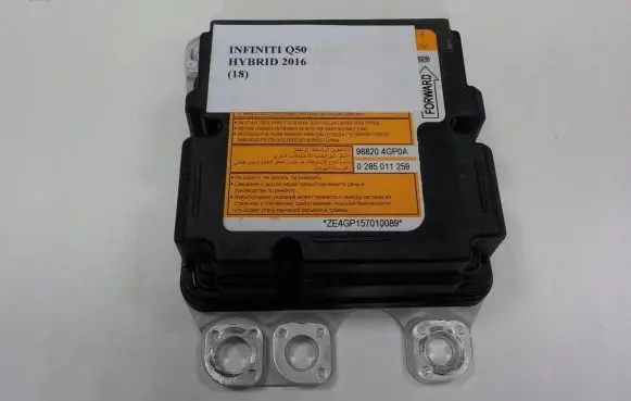 Infiniti Q50 Airbag control unit/module 988204GP0A