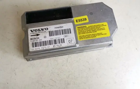 Volvo S80 Airbag control unit/module 0285001655 P30667469 30667469