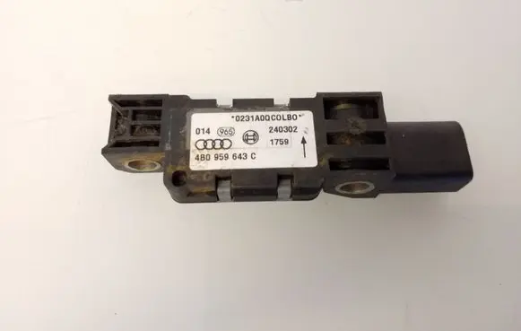 Audi A6 S6 C5 4B Airbag deployment crash/impact sensor 4B0959643C