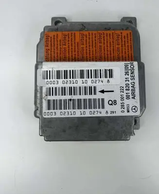 Mercedes-Benz A W168 Airbag control unit/module 0285001222 0018203126