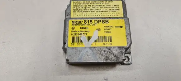 Mitsubishi Space Star Airbag control unit/module MR587815 0285001379 023330381L