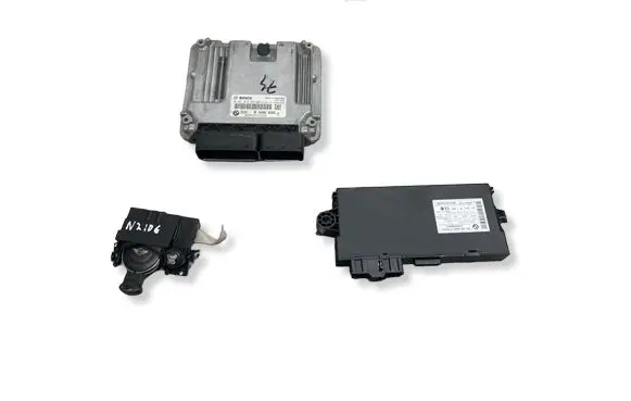 Mini One - Cooper Coupe R56 Engine ECU kit and lock set 0281016585 8506666 030020342