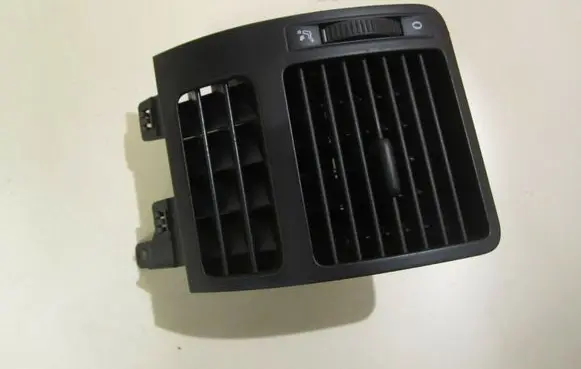 Volkswagen Touran I Dashboard side air vent grill/cover trim 1T0819703A