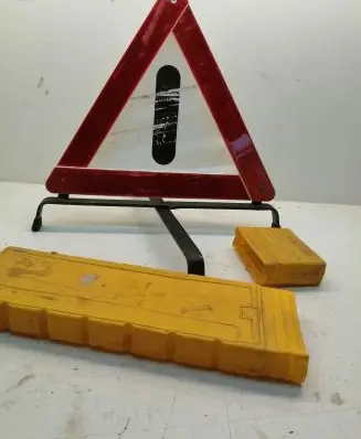 Emergency warning sign