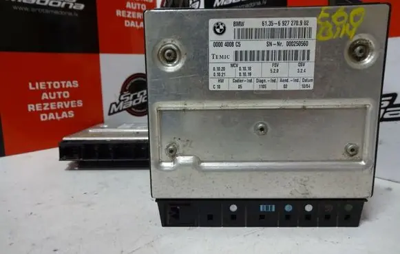 BMW 5 E60 E61 Seat control module 6927270 69272709