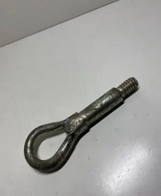 Towing hook eye