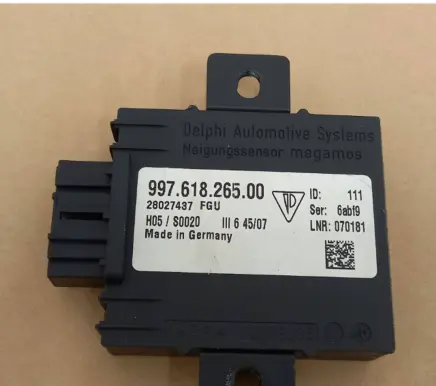 Porsche Boxster 987 Alarm control unit/module 99761826500 28027437