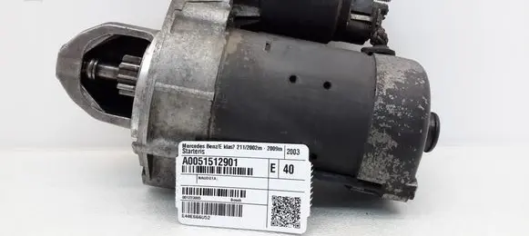 Mercedes-Benz E W211 Starter motor A0051512901