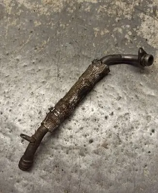 Audi A6 S6 C6 4F Turbo turbocharger oiling pipe/hose