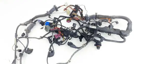 BMW 5 E60 E61 Engine installation wiring loom 7580388 7807895 7807197