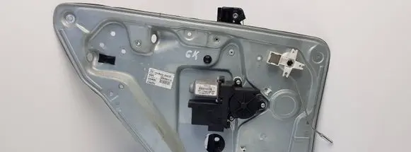 Skoda Fabia Mk1 (6Y) Rear door window regulator with motor 6V0839755 11488010 6Q0959811A