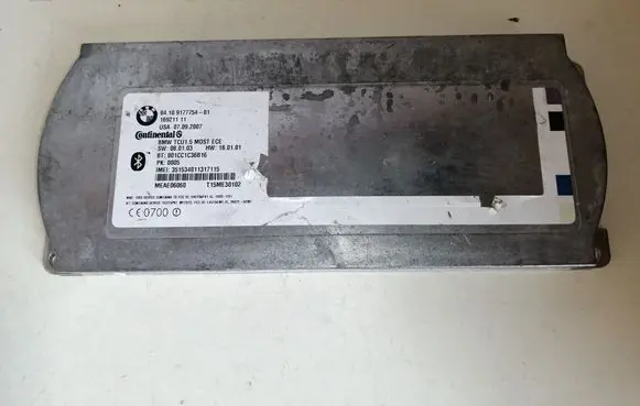 BMW 5 E60 E61 Bluetooth control unit module 9177754 84109177754
