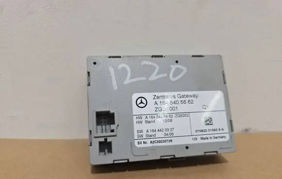 Mercedes-Benz ML W164 Gateway control module A1645403662