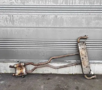 Mercedes-Benz GL X166 Muffler/silencer A1664901001 A1664903315