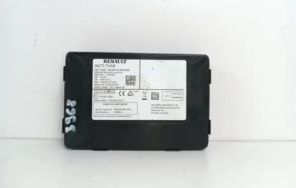 Renault Kadjar GPS navigation control unit/module 282757006R