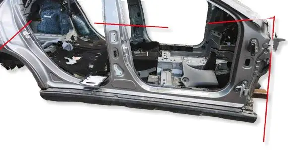 Mercedes-Benz GLA W156 X156 Front sill (body part) 