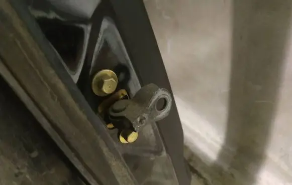 Honda Civic Rear door check strap stopper 
