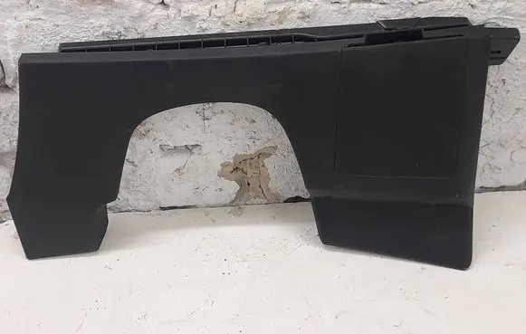 Dashboard lower bottom trim panel