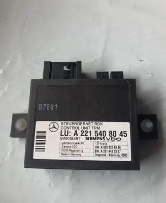 Mercedes-Benz S W221 Tire pressure control unit A2215408045