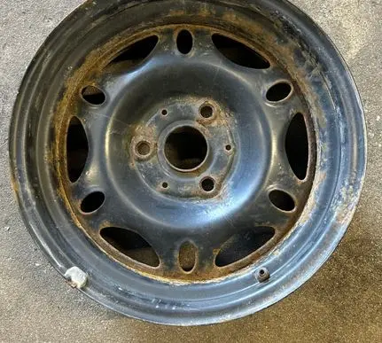 Smart ForTwo I R15 steel rim 