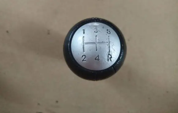 KIA Picanto Gear lever shifter trim leather/knob 