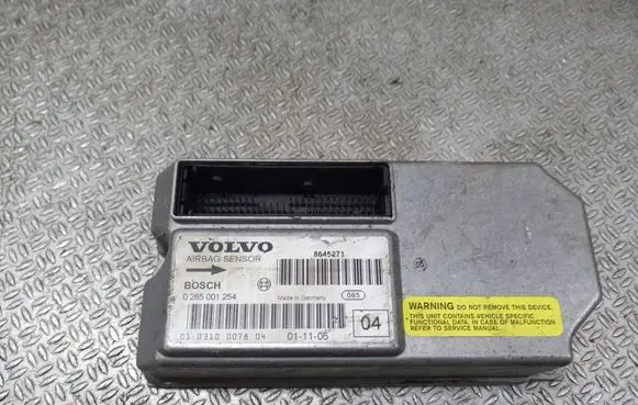Volvo S60 Airbag control unit/module 0285001254 8645241