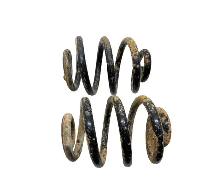 Rear coil spring