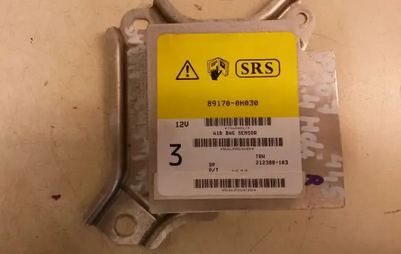 Peugeot 107 Airbag control unit/module 891700H030 212388103