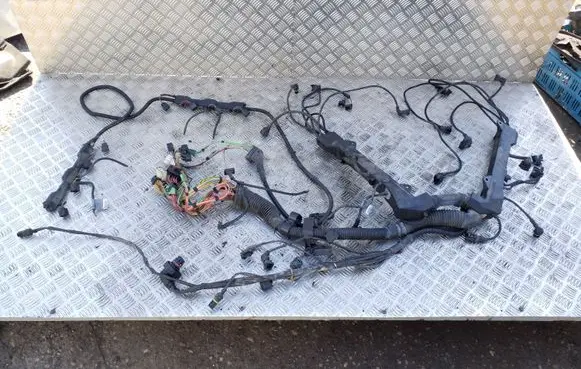 Engine installation wiring loom