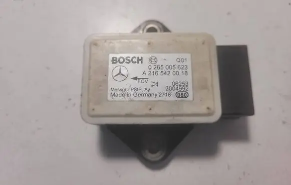 Mercedes-Benz E W211 ESP acceleration yaw rate sensor A2165420018 3004992 0265005623