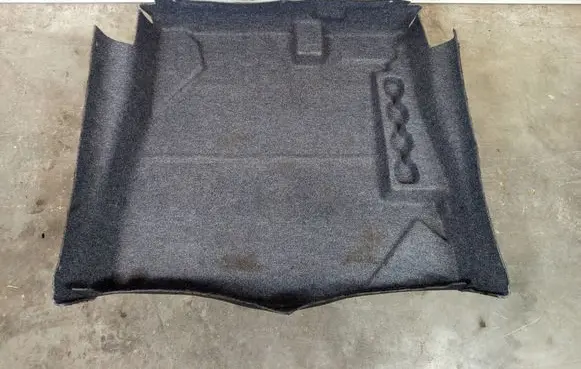 BMW X6 E71 Trunk bottom trim panel WYKLADZINAX6E71