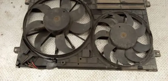 Volkswagen PASSAT B6 Fan set 1K0121207AD 1K0121205J