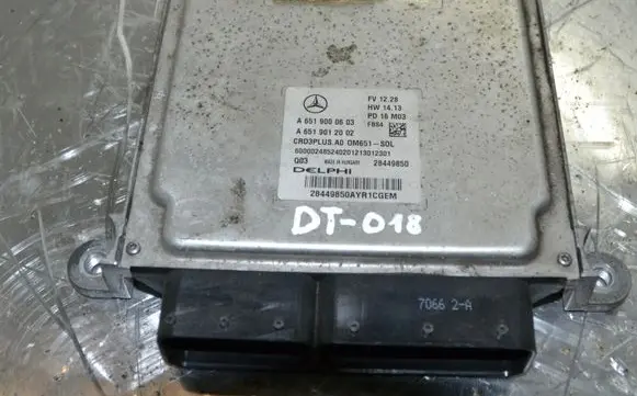 Mercedes-Benz C W205 Engine control unit/module A6519000603 A6519012002