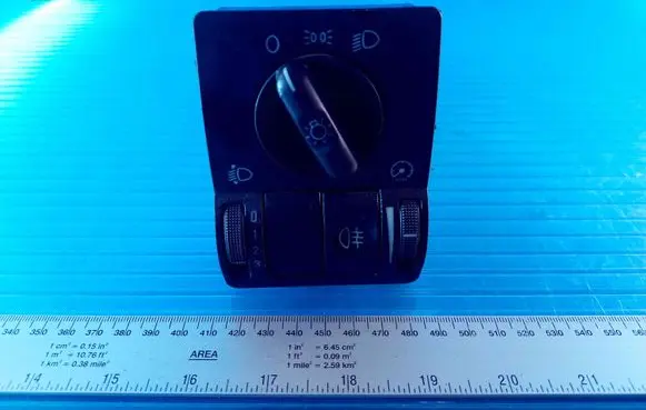 Opel Combo C Light switch 9116615 0524119