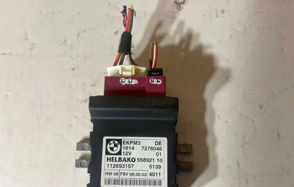 Fuel injection pump control unit/module
