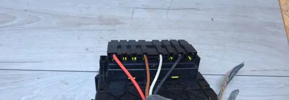 Citroen Berlingo Fuse box set 9643498980