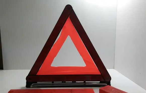Emergency warning sign