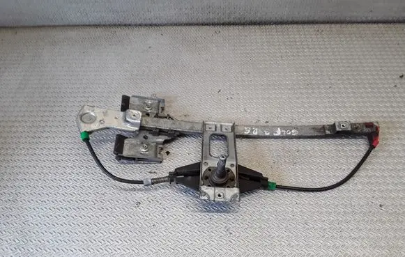 Rear door manual window regulator