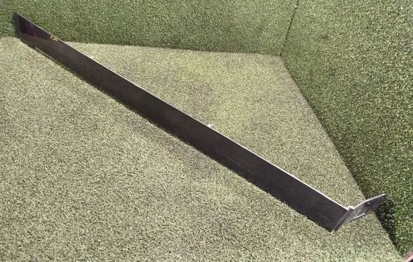 Fiat Scudo Sliding door trim (molding) 9808384280