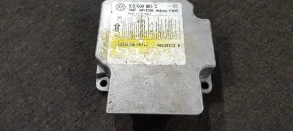 Volkswagen PASSAT B5.5 Airbag control unit/module 1C0909605C 5WK43130