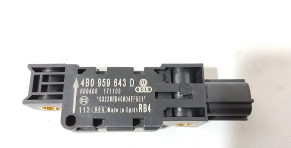Audi A3 S3 8P Airbag deployment crash/impact sensor 4B0959643D 600408 171105