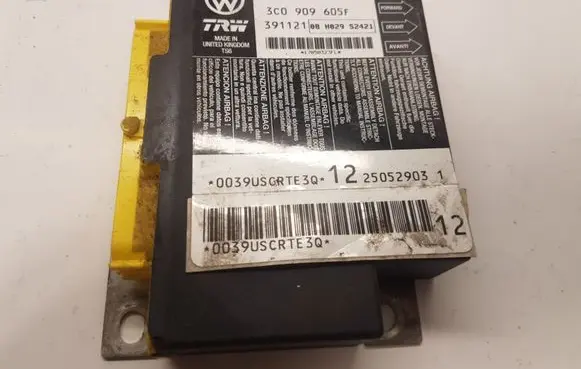 Volkswagen PASSAT B6 Airbag control unit/module 3C0909605F