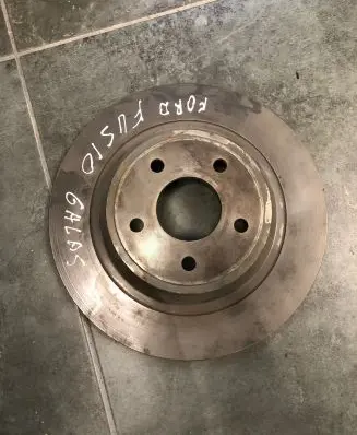Ford Fusion II Rear brake disc