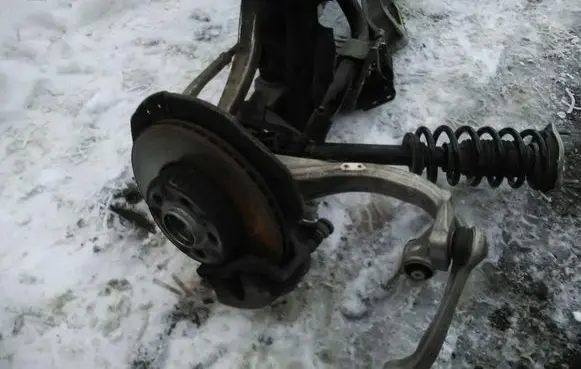 Mercedes-Benz C AMG W205 Front wheel hub spindle knuckle brak